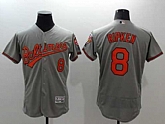 Baltimore Orioles #8 Cal Ripken Gray 2016 Flexbase Authentic Collection Stitched Jersey,baseball caps,new era cap wholesale,wholesale hats